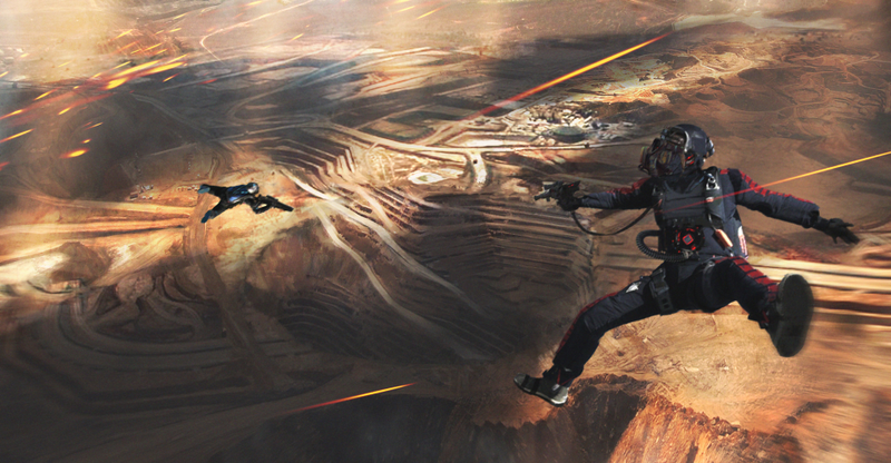 Illustration for article titled Aliens vs Dude Who Is About To Get Eaten